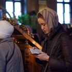 26 ноября 2017 года в храме Воскресения Словущего в Даниловской слободе была совершена Божественная литургия с широким участием детей