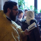 26 ноября 2017 года в храме Воскресения Словущего в Даниловской слободе была совершена Божественная литургия с широким участием детей