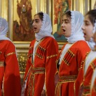 9 декабря 2017 года в храме Воскресения Словущего в Даниловской слободе состоялся концерт с участием детского грузинского хора «Сихарули»