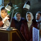25 февраля 2018 года в храме Воскресения Словущего в Даниловой слободе состоялась литургия с активным участием детей