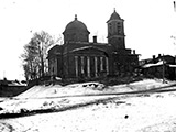 Храм Воскресения Словущего. Вид с северной стороны, 1932 г.