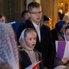 4 ноября 2018 года в храме Воскресения Словущего в Даниловской слободе прошла Литургия при активном участием детей