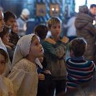 4 ноября 2018 года в храме Воскресения Словущего в Даниловской слободе прошла Литургия при активном участием детей