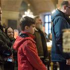 10 февраля 2019 года в храме Воскресения Словущего в Даниловской слободе прошла Литургия с участием детей
