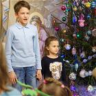 11 января 2020 года в приходе храма Воскресения Словущего в Даниловской слободе прошла Рождественская и новогодняя ёлка