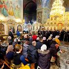 23 февраля 2020 года в храме Воскресения Словущего в Даниловской слободе состоялся концерт духовной музыки