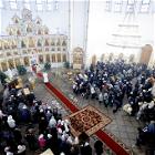 14 января 2022 настоятель храма Воскресения Словущего принял участие в соборном служении духовенства Южного викариатства