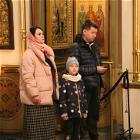27 марта 2022 года в храме Воскресения Словущего в Даниловской слободе прошла Литургия с участием детей