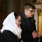 27 марта 2022 года в храме Воскресения Словущего в Даниловской слободе прошла Литургия с участием детей