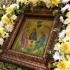 4 июня 2023 года в Воскресенском храме отпраздновали день Святой Троицы