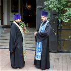 23 августа 2025 года в Воскресенском храме во Всенощном бдении участвовало духовенство из Африки