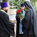 23 августа 2025 года в Воскресенском храме во Всенощном бдении участвовало духовенство из Африки