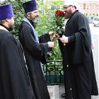 23 августа 2025 года в Воскресенском храме во Всенощном бдении участвовало духовенство из Африки