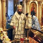 23 августа 2025 года в Воскресенском храме во Всенощном бдении участвовало духовенство из Африки