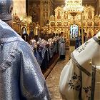 23 августа 2025 года в Воскресенском храме во Всенощном бдении участвовало духовенство из Африки