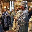 23 августа 2025 года в Воскресенском храме во Всенощном бдении участвовало духовенство из Африки