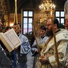 23 августа 2025 года в Воскресенском храме во Всенощном бдении участвовало духовенство из Африки