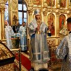 23 августа 2025 года в Воскресенском храме во Всенощном бдении участвовало духовенство из Африки