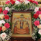 25 сентября 2025 года накануне престольного праздника в Воскресенском храме состоялось Всенощное бдение