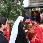 26 сентября 2025 года митрополит Волоколамский Антоний возглавил торжества престольного праздника в храме Воскресения Словущего в Даниловской слободе