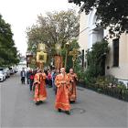 26 сентября 2025 года митрополит Волоколамский Антоний возглавил торжества престольного праздника в храме Воскресения Словущего в Даниловской слободе