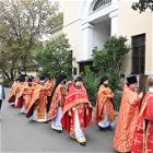 26 сентября 2025 года митрополит Волоколамский Антоний возглавил торжества престольного праздника в храме Воскресения Словущего в Даниловской слободе