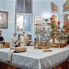 10 января 2026 года настоятель Воскресенского храма принял участие в соборной архиерейской литургии