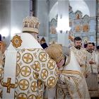 10 января 2026 года настоятель Воскресенского храма принял участие в соборной архиерейской литургии