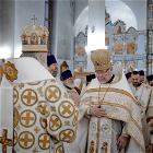 10 января 2026 года настоятель Воскресенского храма принял участие в соборной архиерейской литургии