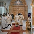 10 января 2026 года настоятель Воскресенского храма принял участие в соборной архиерейской литургии