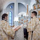 10 января 2026 года настоятель Воскресенского храма принял участие в соборной архиерейской литургии