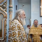 10 января 2026 года настоятель Воскресенского храма принял участие в соборной архиерейской литургии