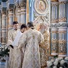 10 января 2026 года настоятель Воскресенского храма принял участие в соборной архиерейской литургии