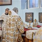 10 января 2026 года настоятель Воскресенского храма принял участие в соборной архиерейской литургии