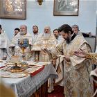 10 января 2026 года настоятель Воскресенского храма принял участие в соборной архиерейской литургии