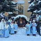 10 января 2026 года дети из Воскресенского прихода колядовали в Даниловском монастыре