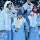 10 января 2026 года дети из Воскресенского прихода колядовали в Даниловском монастыре