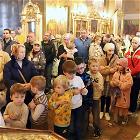 4–5апреля 2026 года в храме прошли богослужения Вербной недели