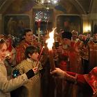 12 апреля 2026 года в Воскресенском храме торжественно встретили праздник Пасхи