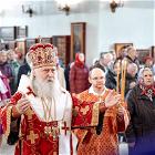 18 апреля 2026 года настоятель Воскресенского храма принял участие в соборной литрургии Южного викариатства