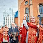 18 апреля 2026 года настоятель Воскресенского храма принял участие в соборной литрургии Южного викариатства