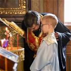 19 апреля 2026 года в храме Воскресения Словущего в Даниловой слободе взрослые и дети отпраздновали Антипасху