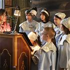 19 апреля 2026 года в храме Воскресения Словущего в Даниловой слободе взрослые и дети отпраздновали Антипасху