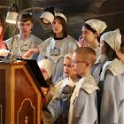 19 апреля 2026 года в храме Воскресения Словущего в Даниловой слободе взрослые и дети отпраздновали Антипасху