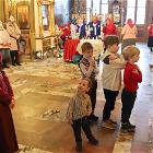 19 апреля 2026 года в храме Воскресения Словущего в Даниловой слободе взрослые и дети отпраздновали Антипасху