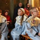 19 апреля 2026 года в храме Воскресения Словущего в Даниловой слободе взрослые и дети отпраздновали Антипасху