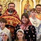 19 апреля 2026 года в храме Воскресения Словущего в Даниловой слободе взрослые и дети отпраздновали Антипасху