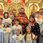 19 апреля 2026 года в храме Воскресения Словущего в Даниловой слободе взрослые и дети отпраздновали Антипасху