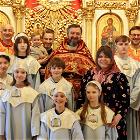 19 апреля 2026 года в храме Воскресения Словущего в Даниловой слободе взрослые и дети отпраздновали Антипасху