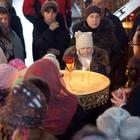 14 февраля 2016 года педагоги и учащиеся гимназии «Эллада» посетили храм Воскресения Словущего в Даниловской слободе